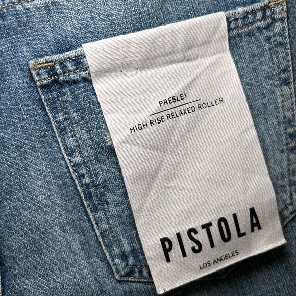 NWT PISTOLA Presley High- Rise Relaxed Roller in Los Feliz- Size 25 - Picture 10 of 12